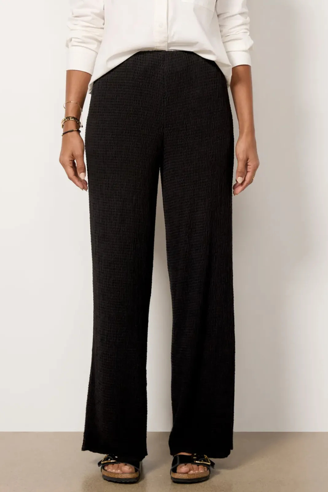 Pants & Leggings<CLOTH AND STONE Jordan Wide Leg Pant Black