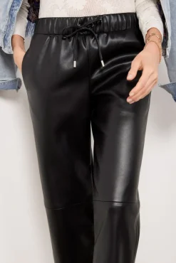 Pants & Leggings<EVEREVE Jules Faux Leather Pant Black