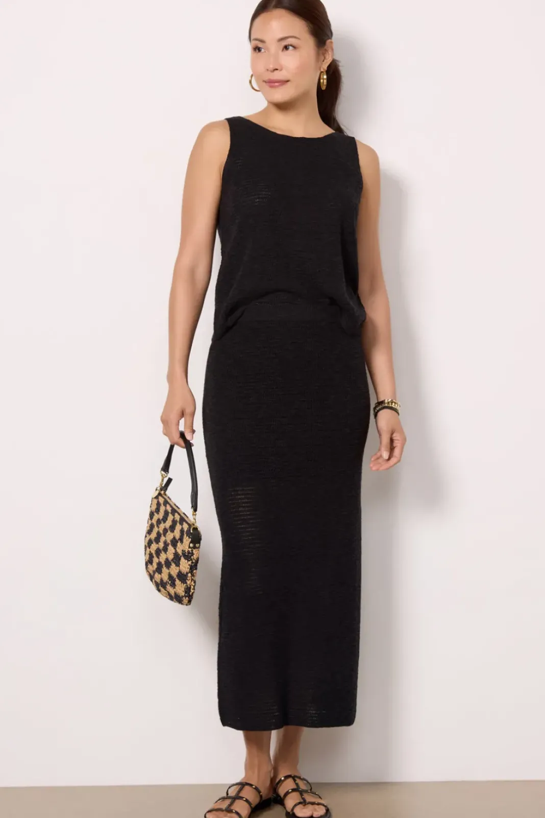 Matching Sets|Sweaters<Z SUPPLY Julia Sweater Tank Black