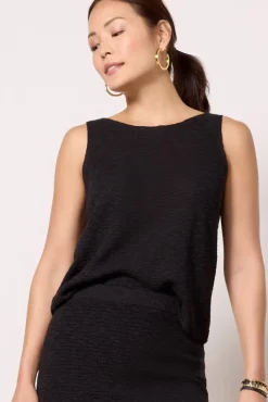 Matching Sets|Sweaters<Z SUPPLY Julia Sweater Tank Black