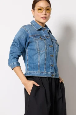 Blazers & Jackets<KUT FROM THE KLOTH Juliet Denim Jacket Dearly