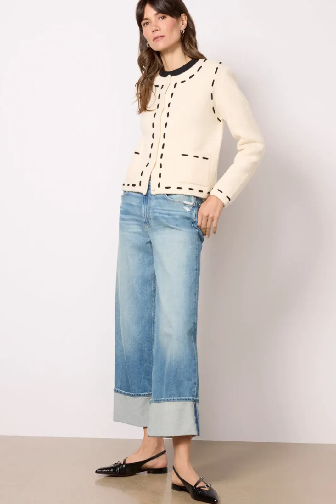 Sweaters<RAILS Juliette Cardigan Ivory