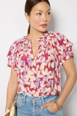 Tops & Tees<RAILS Kamila Blouse Amaranth