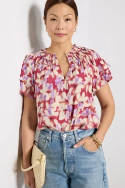 Tops & Tees<RAILS Kamila Blouse Amaranth