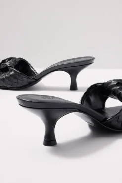 Shoes<SCHUTZ Kareena Knot Mule Black