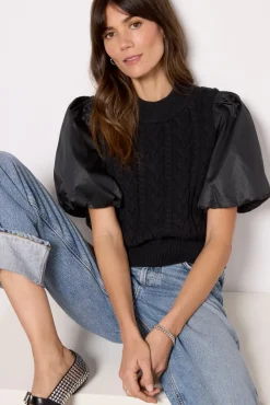 Sweaters<RAILS Karina Pullover Black