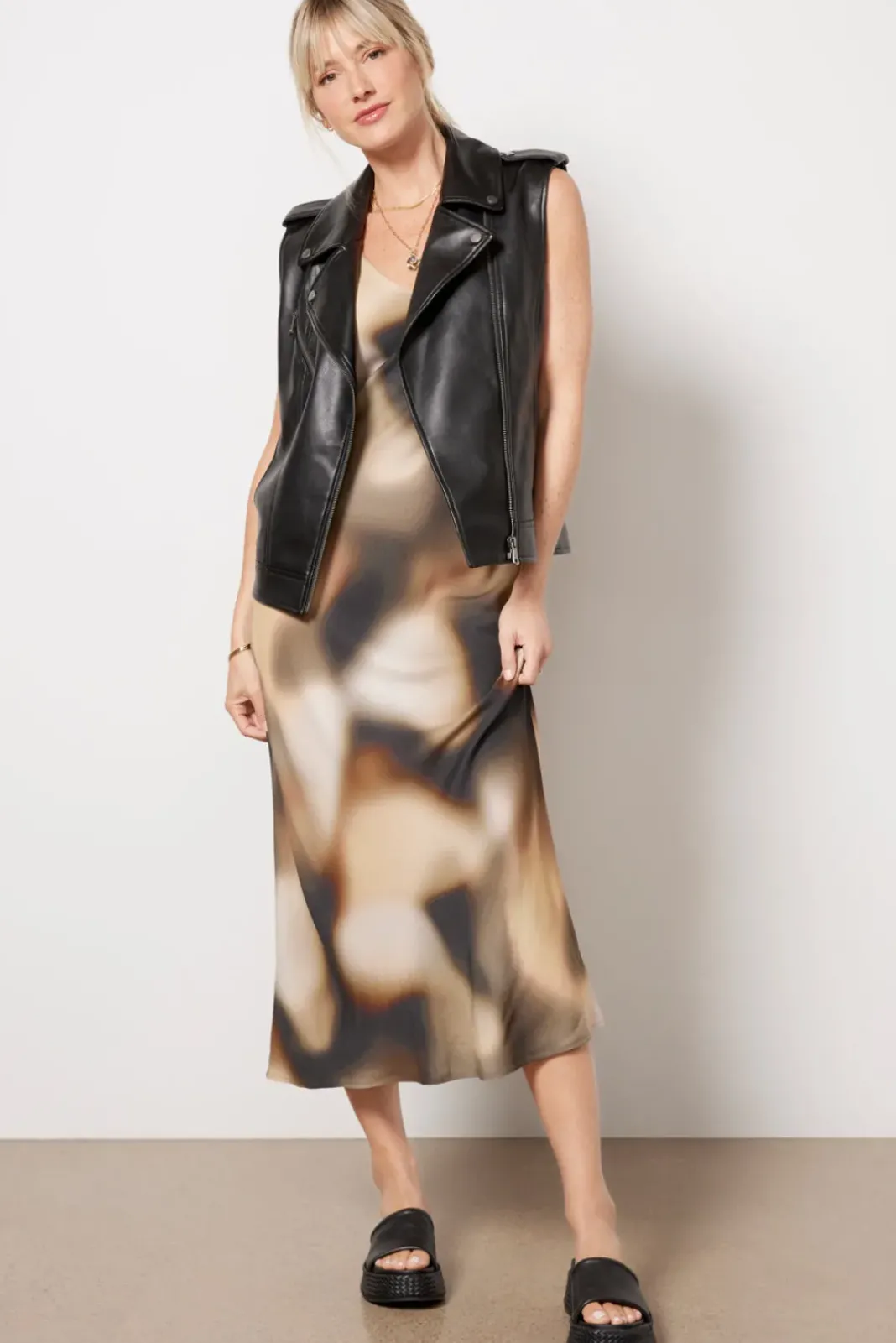 Blazers & Jackets<EVEREVE Kelci Moto Vest Black