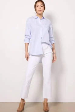 Jeans<KUT FROM THE KLOTH Kelsey Ankle Flare Opticwhite