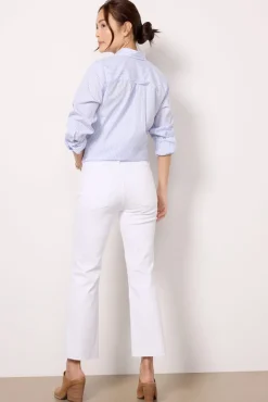 Jeans<KUT FROM THE KLOTH Kelsey Ankle Flare Opticwhite