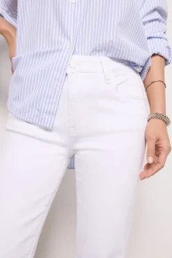 Jeans<KUT FROM THE KLOTH Kelsey Ankle Flare Opticwhite
