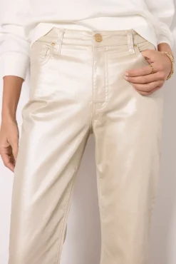 Pants & Leggings<KUT FROM THE KLOTH Kelsey Crop Boot Rosegold