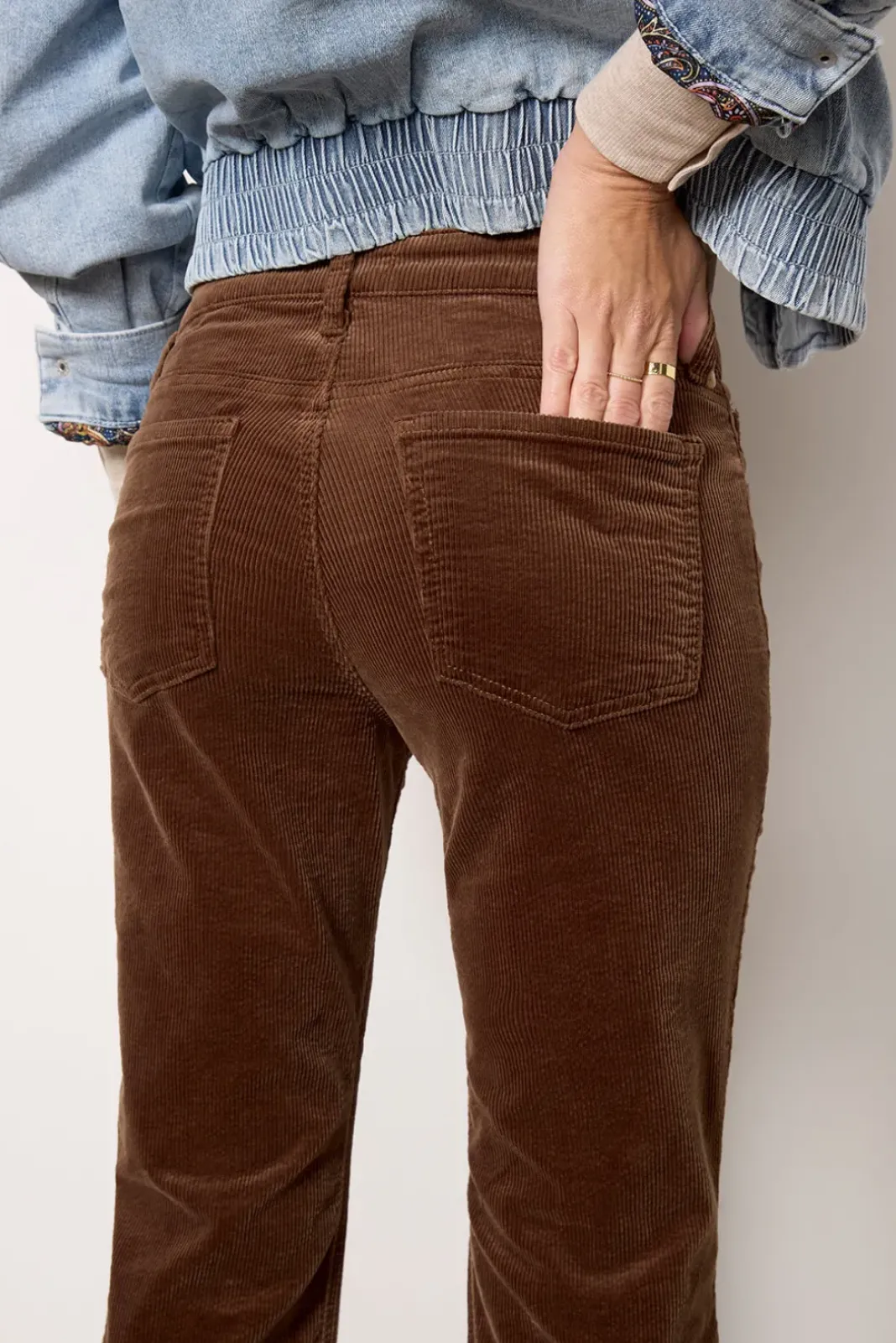 Pants & Leggings<KUT FROM THE KLOTH Kelsey Crop Boot Brown