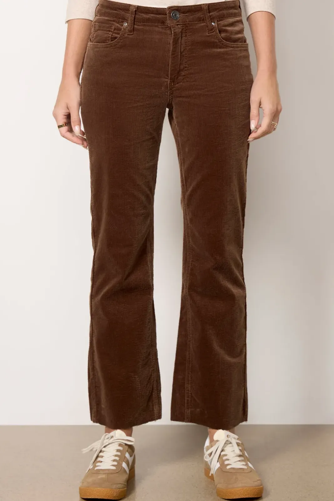 Pants & Leggings<KUT FROM THE KLOTH Kelsey Crop Boot Brown