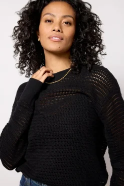 Sweaters<VARLEY Kershaw Sweat Pullover Black