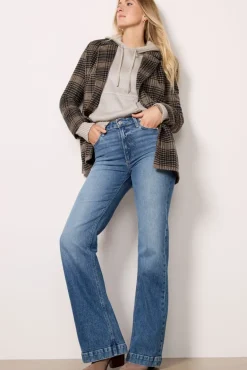 Blazers & Jackets<Z SUPPLY Kingston Relaxed Plaid Blazer Latte