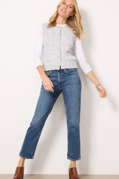 Jeans<AGOLDE Kye Mid Rise Straight Crop Control