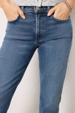 Jeans<AGOLDE Kye Mid Rise Straight Crop Control