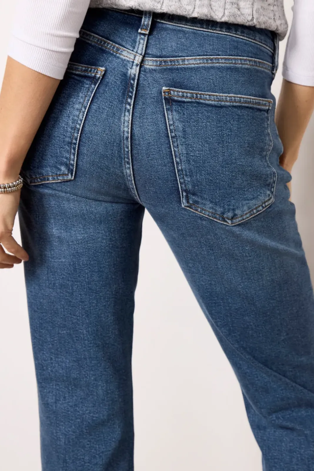 Jeans<AGOLDE Kye Mid Rise Straight Crop Control