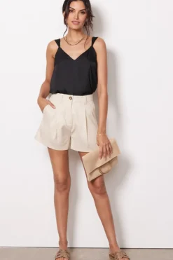 Intimates & Lounge<EVEREVE Kyle V Neck Cami Black
