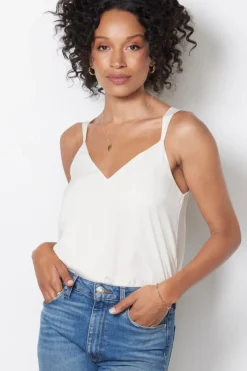 Intimates & Lounge<EVEREVE Kyle V Neck Cami Ivory