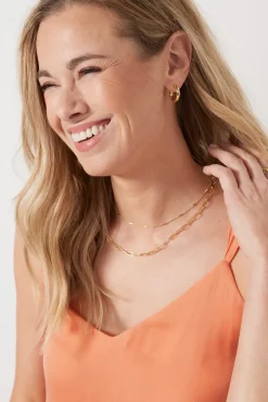 Intimates & Lounge<EVEREVE Kyle V Neck Cami Sunset