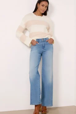 Sweaters<DESIGN HISTORY Lainey Pullover Creamstripe