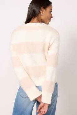 Sweaters<DESIGN HISTORY Lainey Pullover Creamstripe