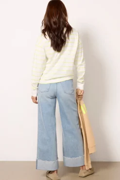 Jeans<PISTOLA Lana Crop Cuff Snowcat