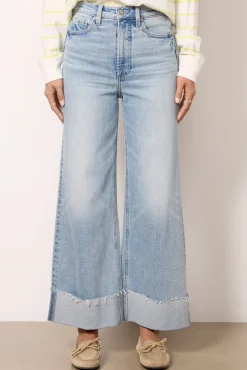 Jeans<PISTOLA Lana Crop Cuff Snowcat