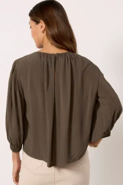 Tops & Tees<VELVET Laurann Blouse Forest