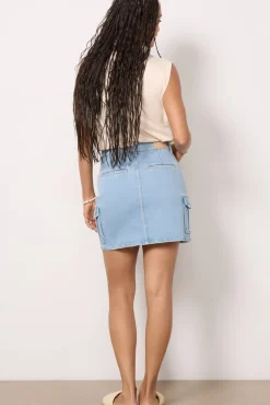 Skirts<RAILS Laurel Cargo Skirt Crystalblue