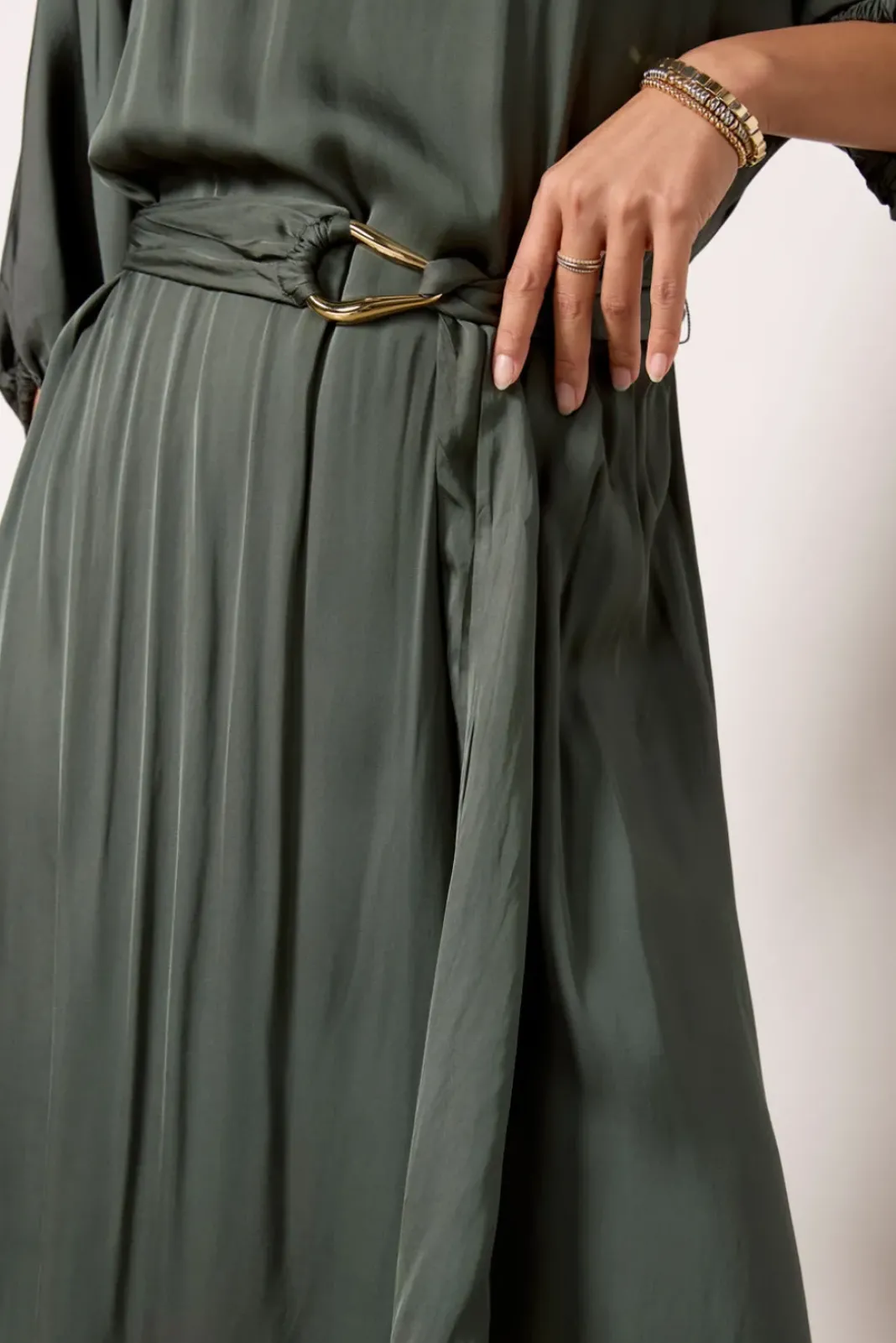 Dresses<VELVET Laurel Dress Marsh