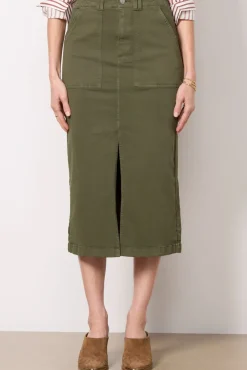 Skirts<PISTOLA Laurelle Utility Skirt Olivegreen