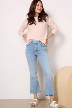 Jeans<FRAME Le Crop Mini Boot Colorado