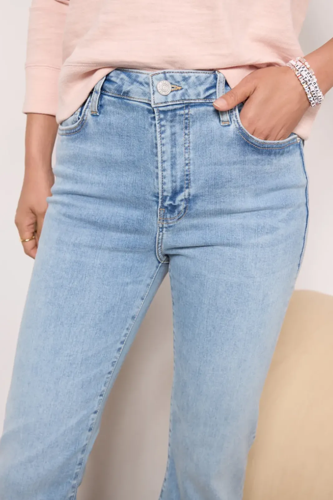 Jeans<FRAME Le Crop Mini Boot Colorado