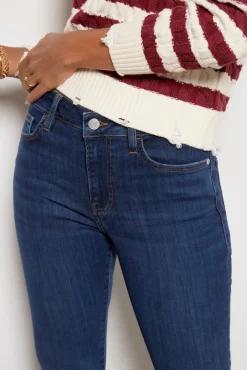 Jeans<FRAME Le Crop Mini Boot Majesty