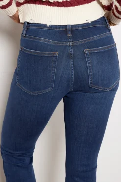 Jeans<FRAME Le Crop Mini Boot Majesty