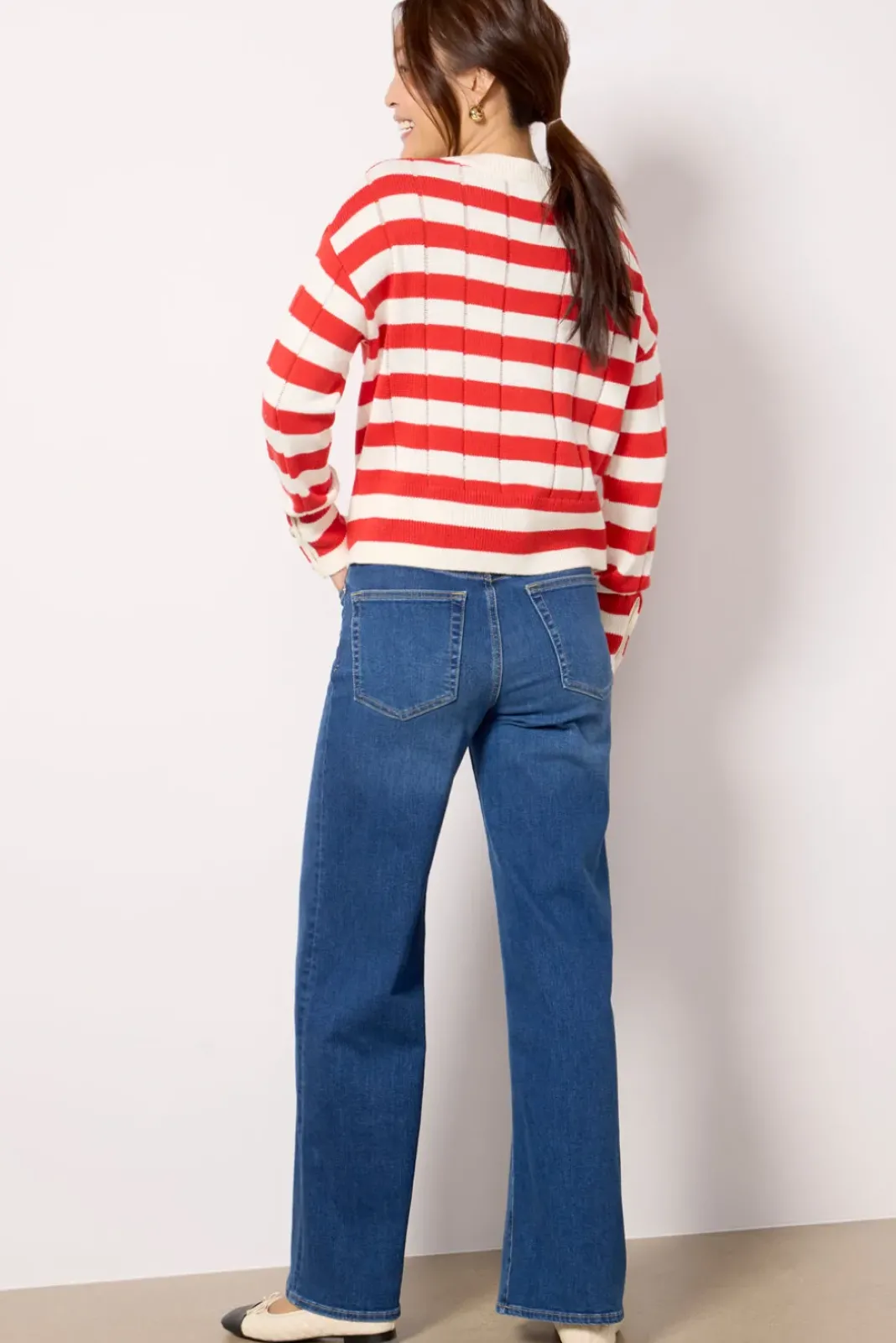 Jeans<FRAME Le Slim Palazzo Femma