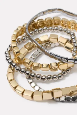 Jewelry<EVEREVE Lea Two Tone Bracelet Pack Gold/Silver