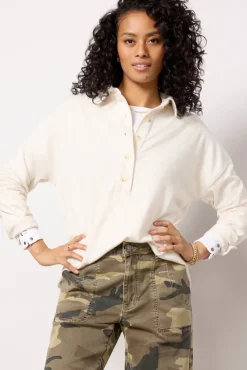 Tops & Tees<FAHERTY Legend Montana Sweater Pullover Offwhite