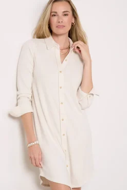 Dresses<FAHERTY Legend Sweater Dress Offwhite