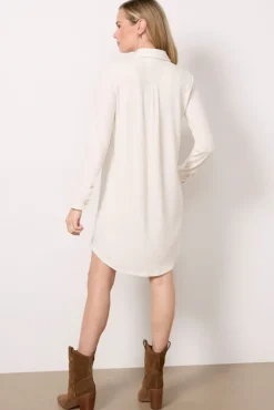 Dresses<FAHERTY Legend Sweater Dress Offwhite