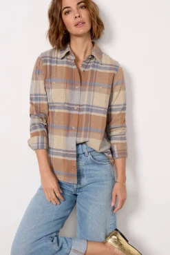 Sweatshirts<FAHERTY Legend Sweater Shirt Rocklandplaid