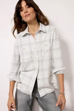 Tops & Tees<FAHERTY Legend Sweater Shirt Firstfrost