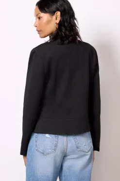 Blazers & Jackets<EVEREVE Lena Moto Jacket Black