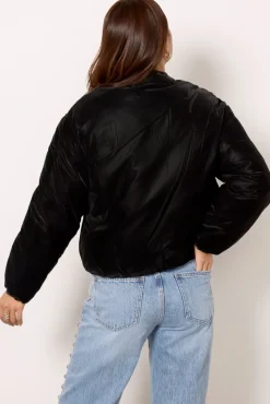 Blazers & Jackets<APPARIS Leni Padded Bomber Noir