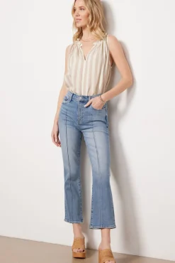 Jeans<PISTOLA Lennon Crop Boot Essence
