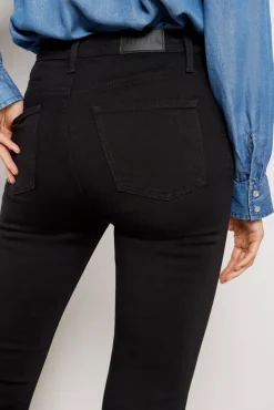 Jeans<PISTOLA Lennon Crop Boot Noir