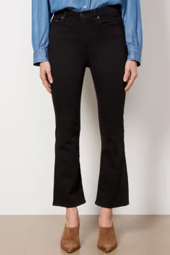 Jeans<PISTOLA Lennon Crop Boot Noir