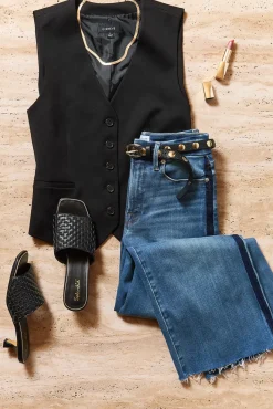 Belts<EVEREVE Lennox Studded Belt Black